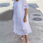 👗Plus - Size Friendly!  Solid Color Lace Dress 🔥 | Short Sleeve