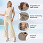 🔥2025 New Women's  Sleeveless Top & Wide-Leg Pants 2-Piece Set