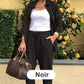 🎉Women's Cotton Linen Long Sleeve Blouse & Pants Set