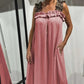 ☄️NEW HOT SALE🎉Women's Casual Sleeveless Maxi Dress with Pockets