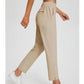 🔥Women's Elastic High-Waist Pants - Secure Pockets, Slim Fit, UK Sizes