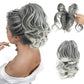 Claw Clip Short Ponytail Hair Extensions Bendable Metals