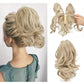 Claw Clip Short Ponytail Hair Extensions Bendable Metals