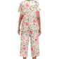 Women's Printed Top & Pants Sleepwear Set