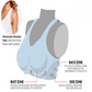 Front Snap Button Breathable Skin-Friendly Push-Up Bra