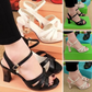 Women’s Ankle Strap Heeled Sandals