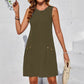 Women's Sleeveless A-Line Mini Dress